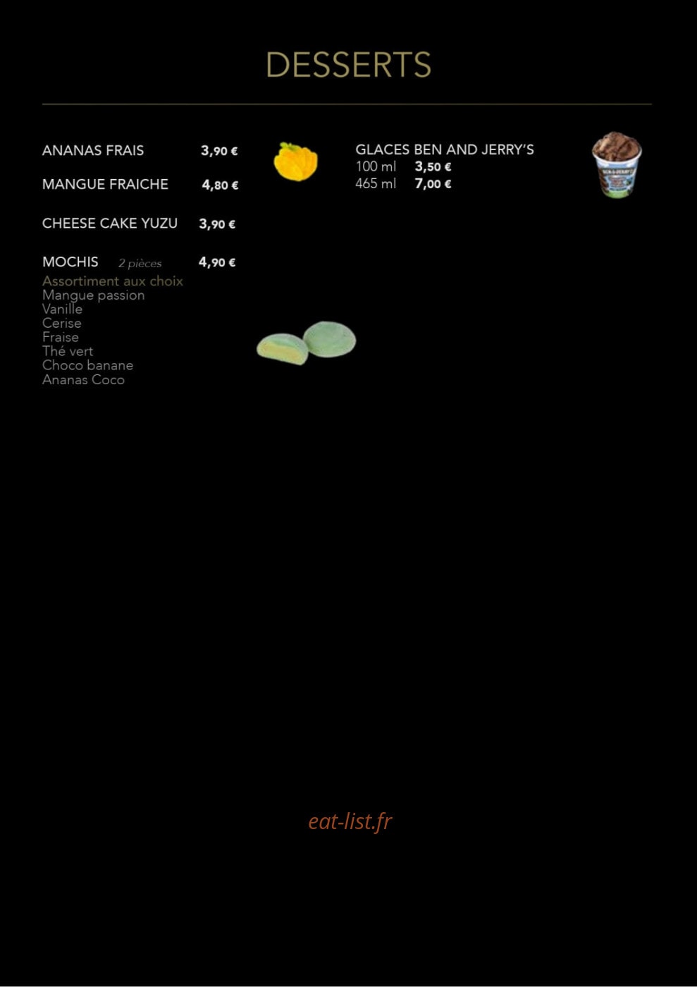 Le comptoir de Miyamoto — carte page 8
