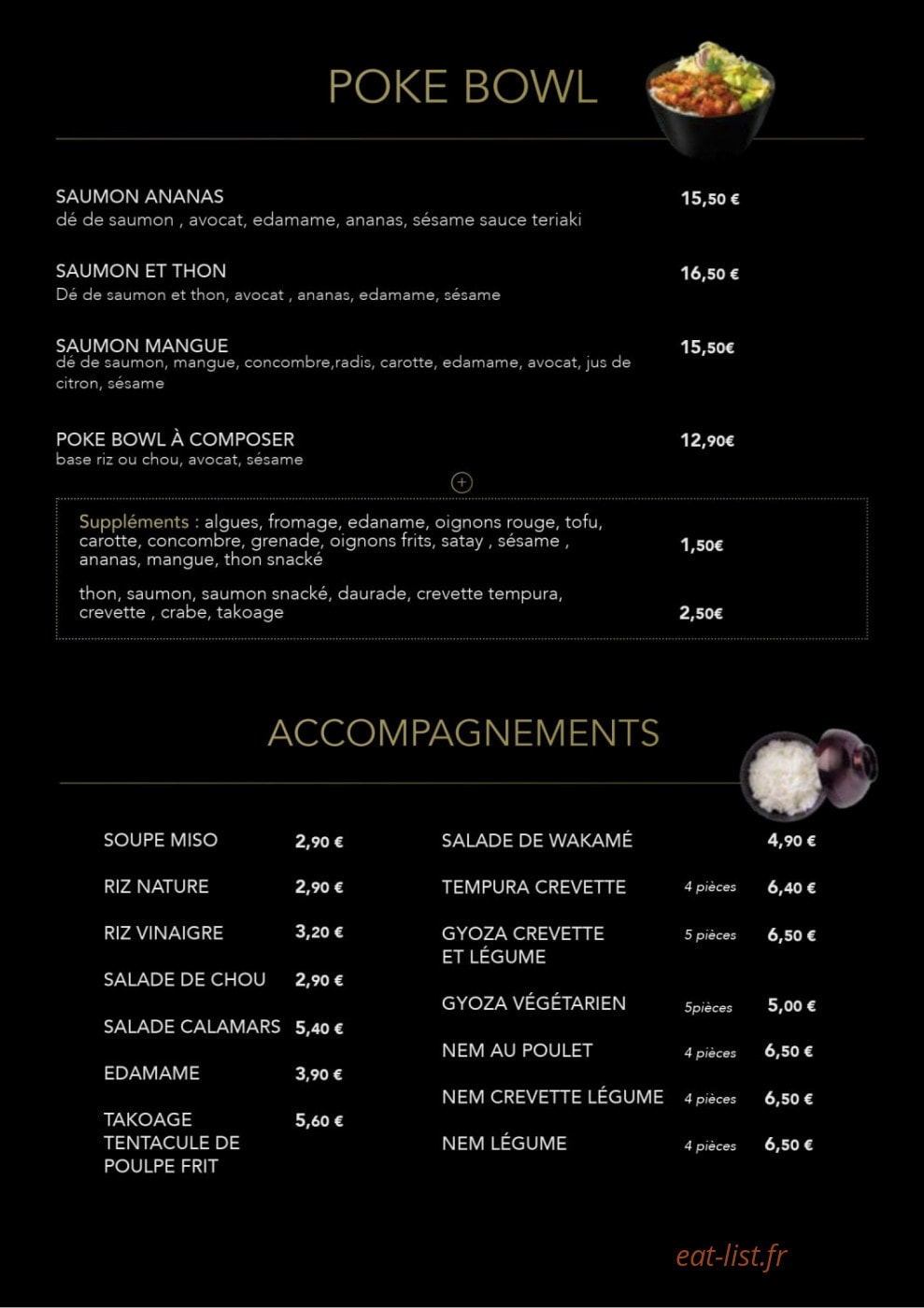 Le comptoir de Miyamoto — carte page 7