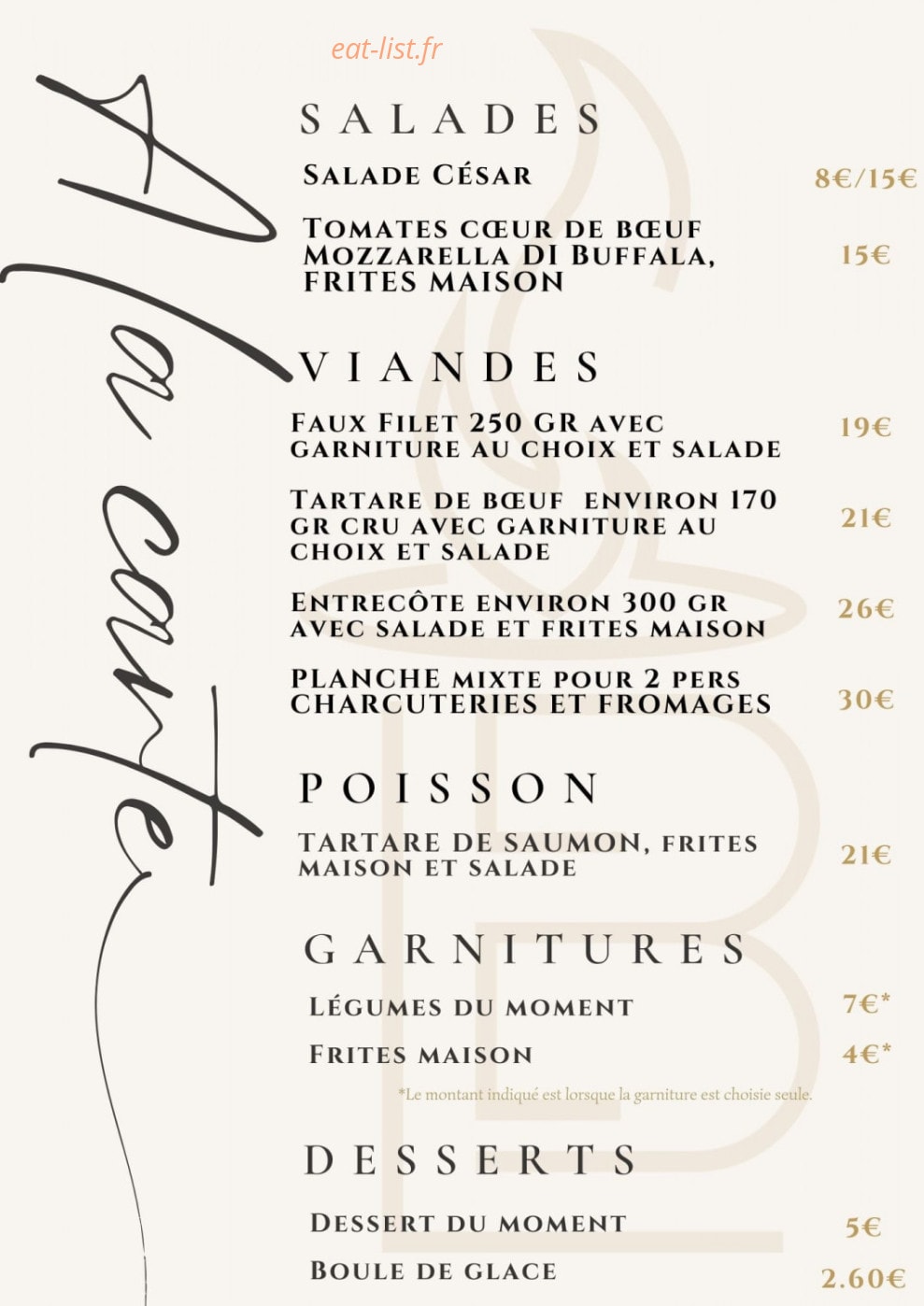 Le Brasier — carte page 1