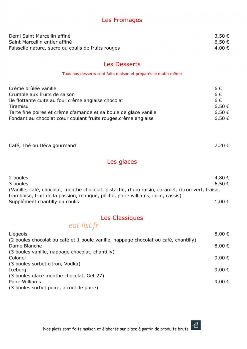 La Table De César — carte page 7