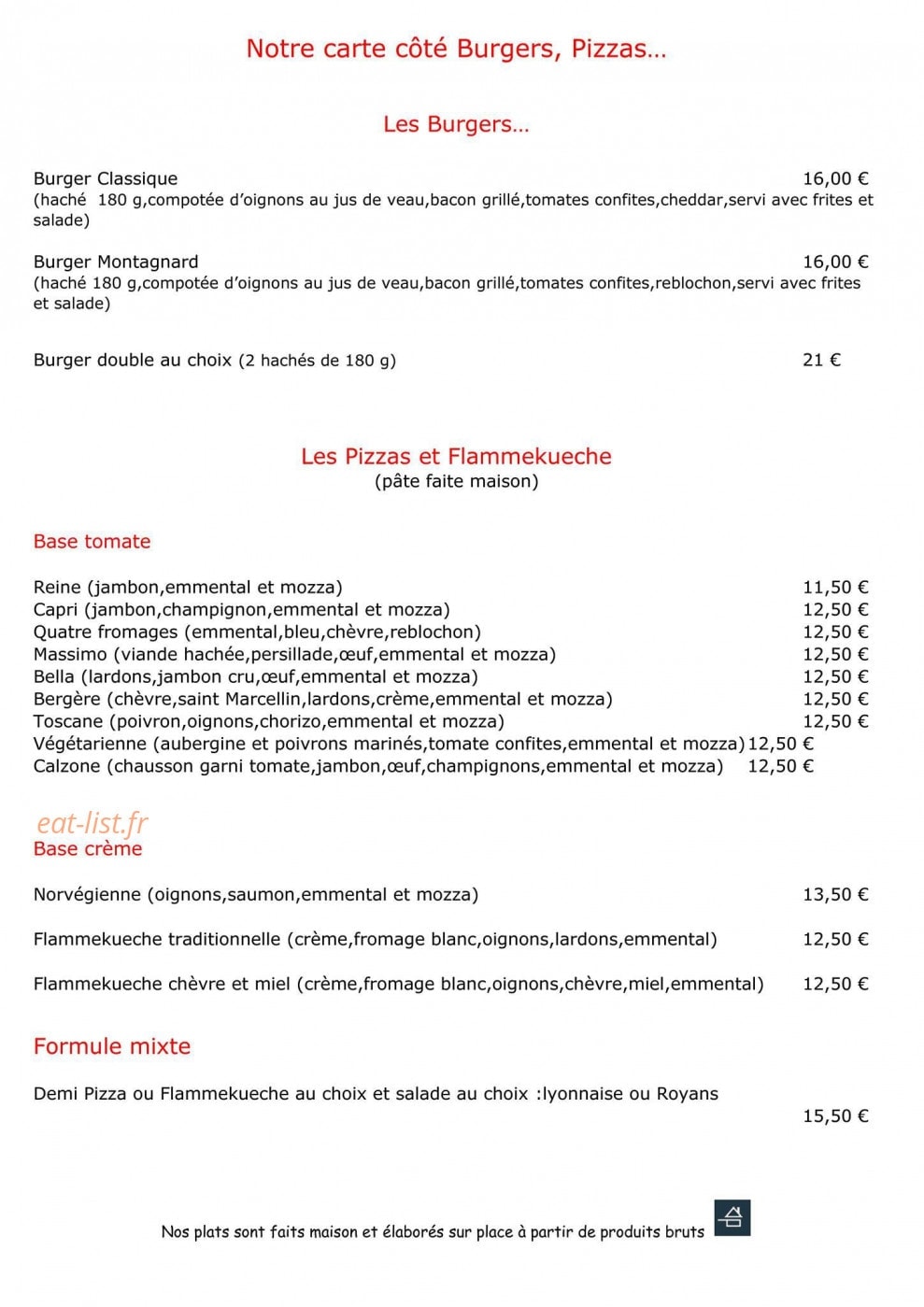 La Table De César — carte page 6