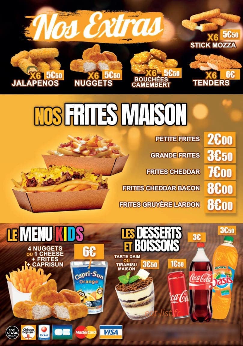 Les freres burger — carte page 4