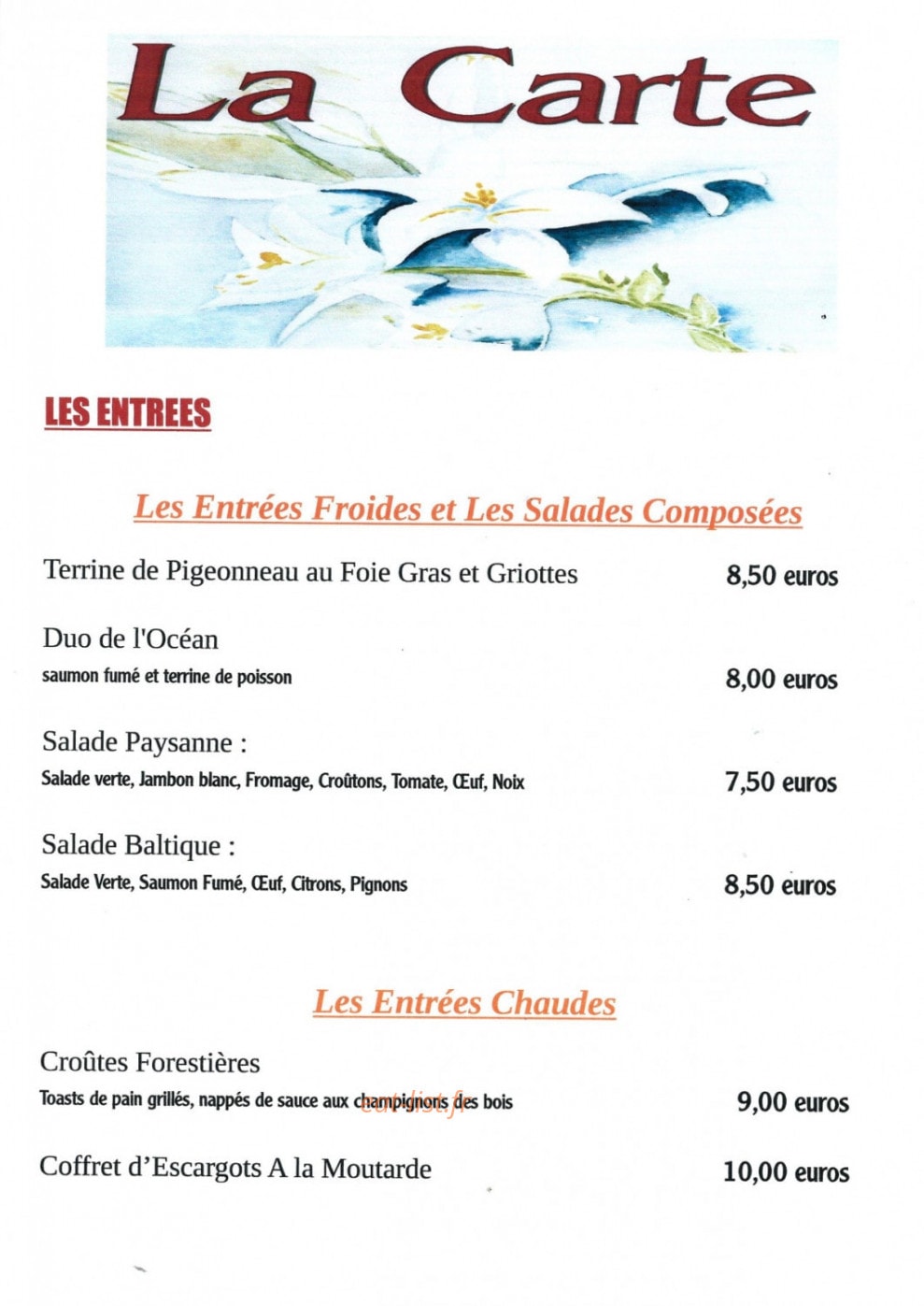 L aquarelle — carte page 5