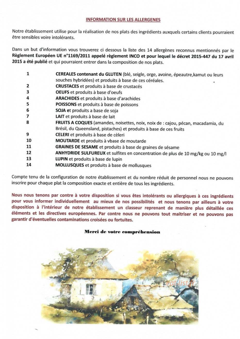 L aquarelle — carte page 10