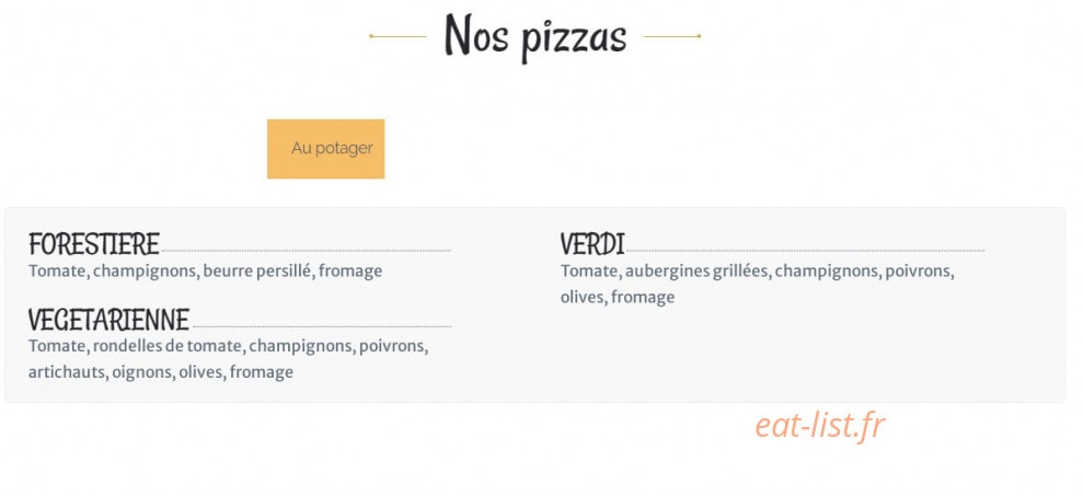 My Comptoir — carte page 2
