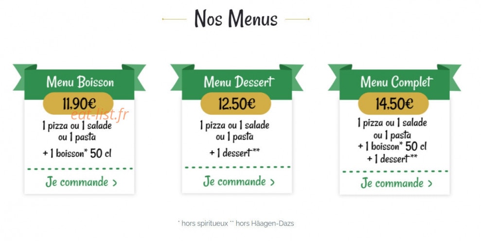 My Comptoir — carte page 7