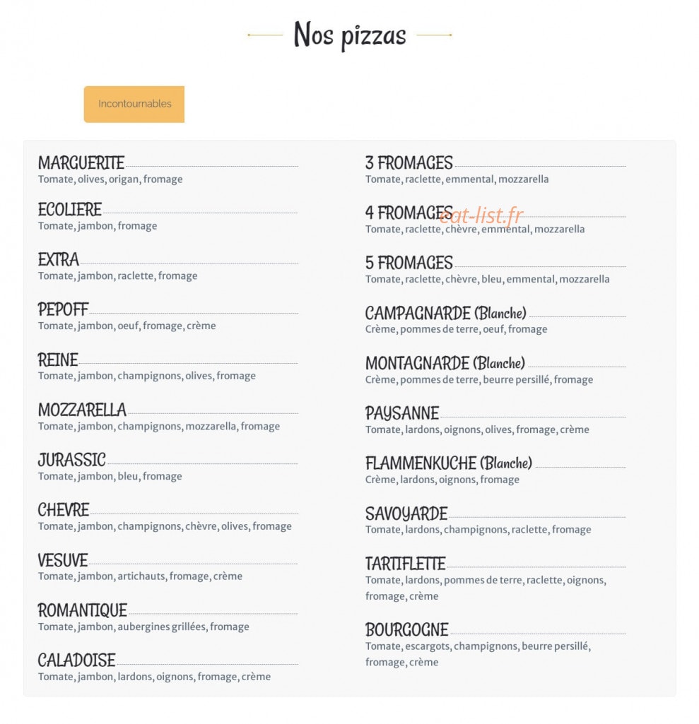 My Comptoir — carte page 1