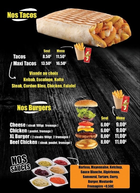 Royal kebab — carte page 3