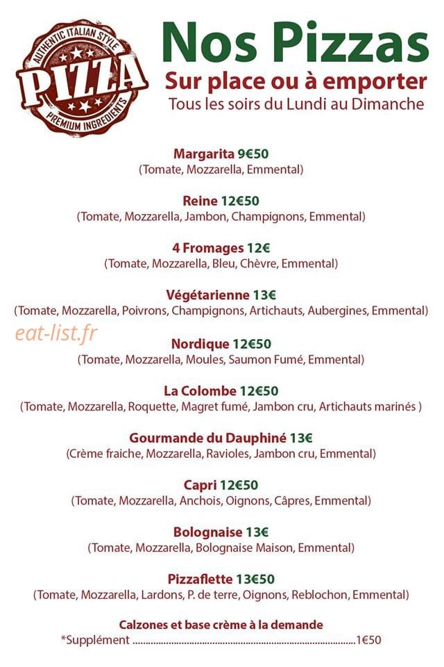 Les 3 Colombes — carte page 2