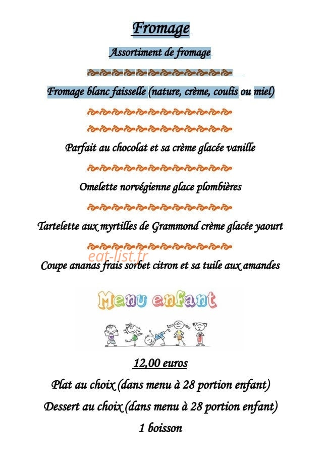 La Petite Maison — carte page 4