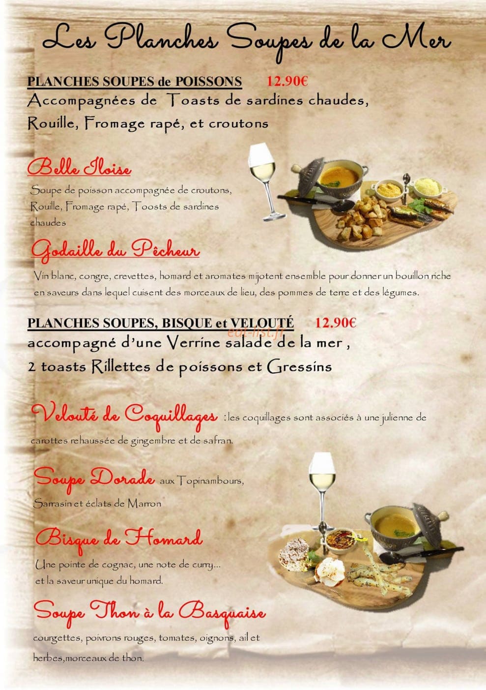 Ô Chat Gourmand — carte page 5