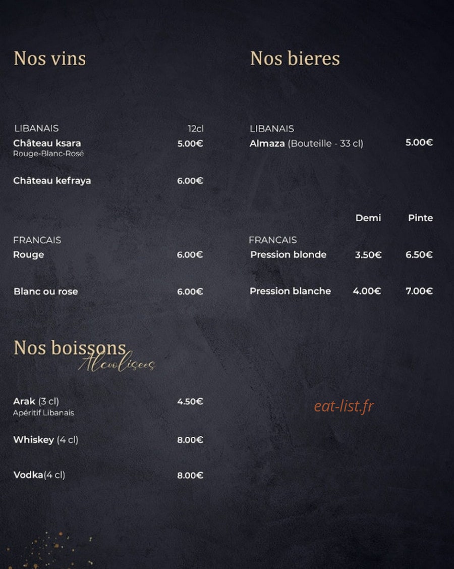 Abajour Beyrouth — carte page 4