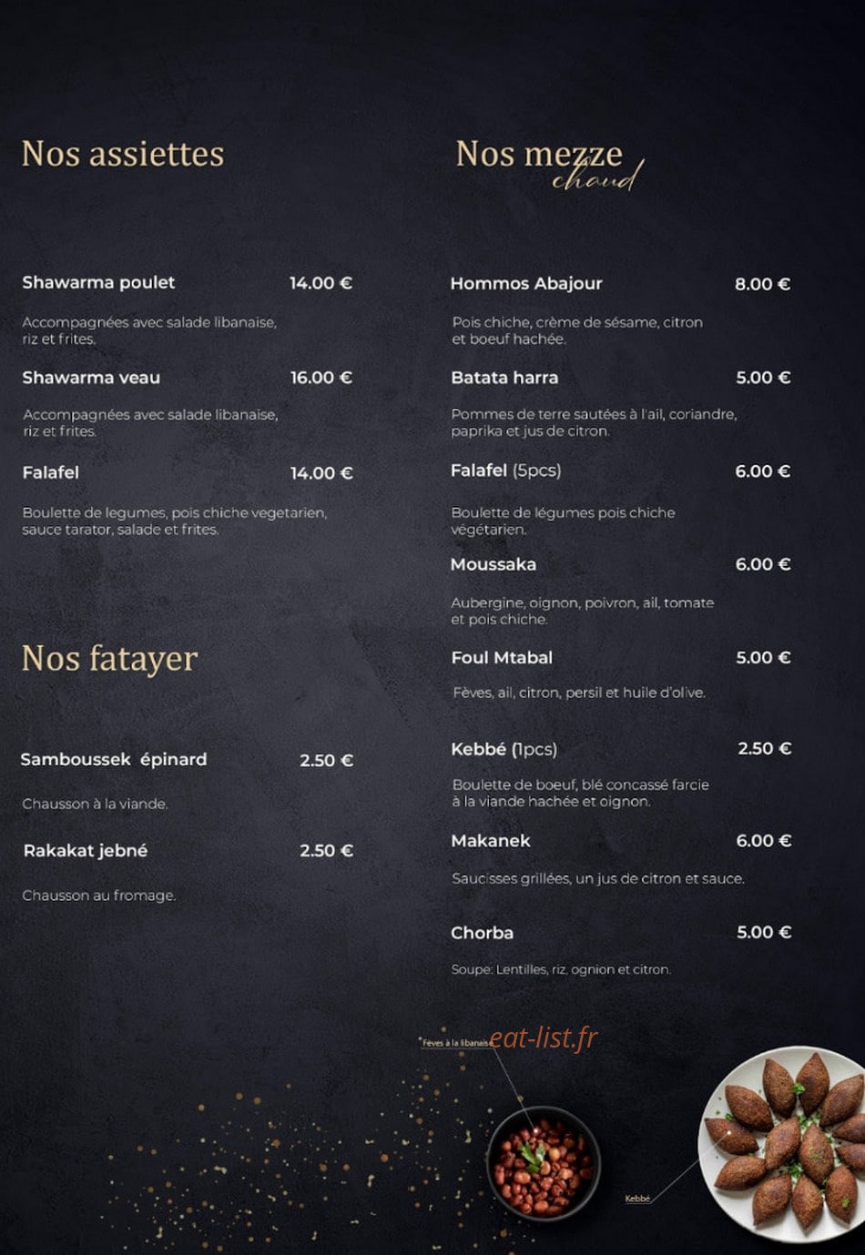 Abajour Beyrouth — carte page 1