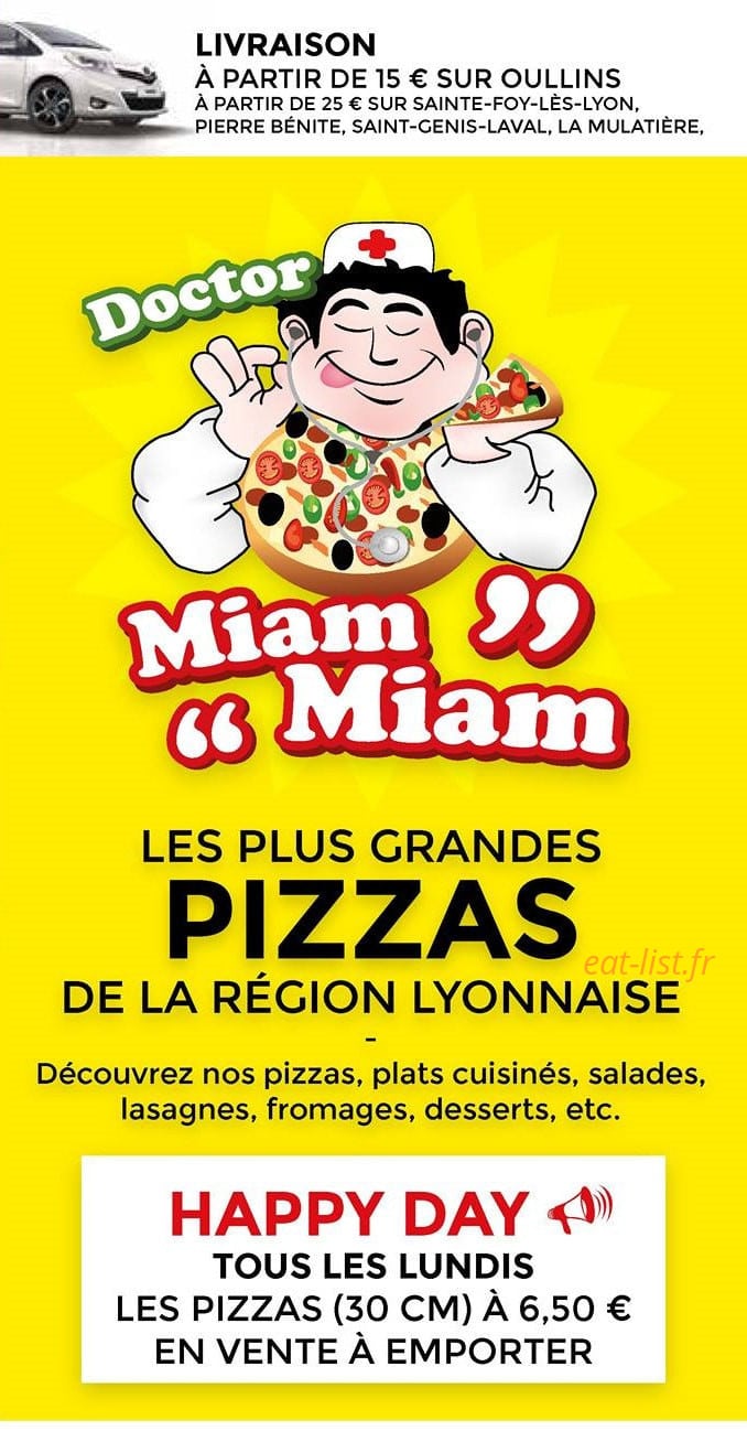 Doctor Miam Miam — carte page 1