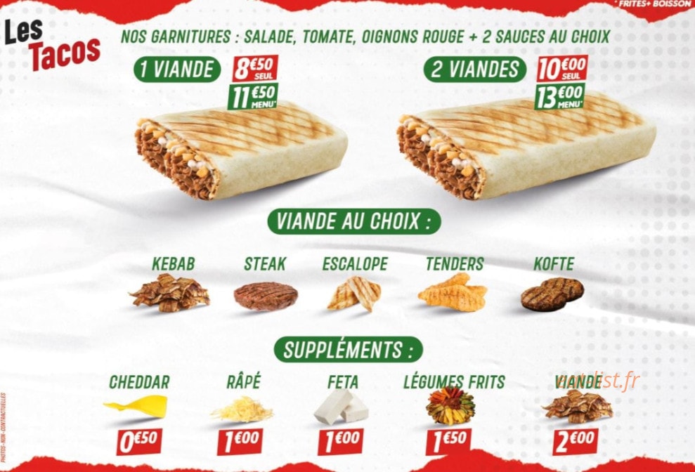 Haus Berliner Kebab — carte page 2