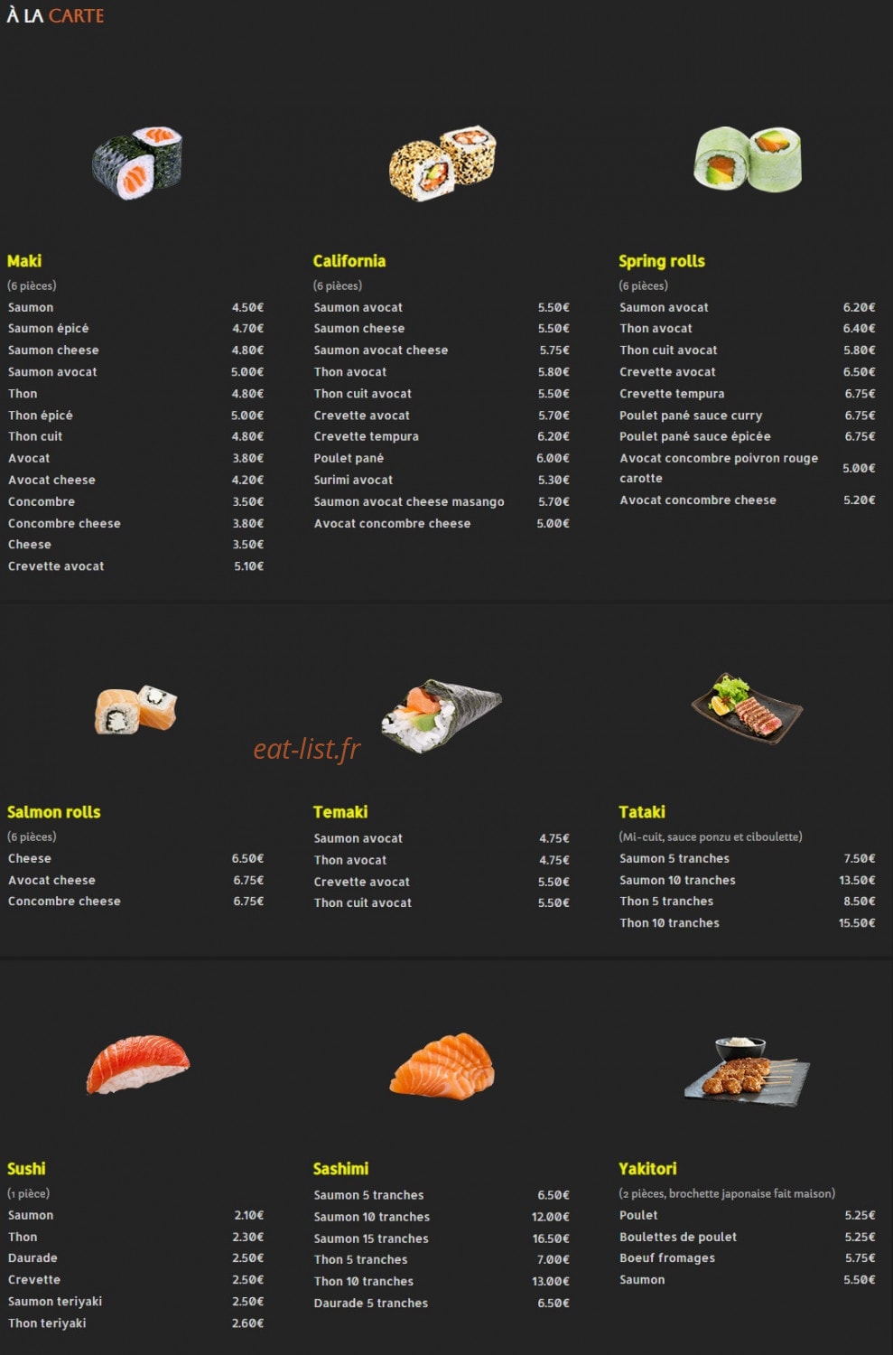 Sumiyaki — carte page 4