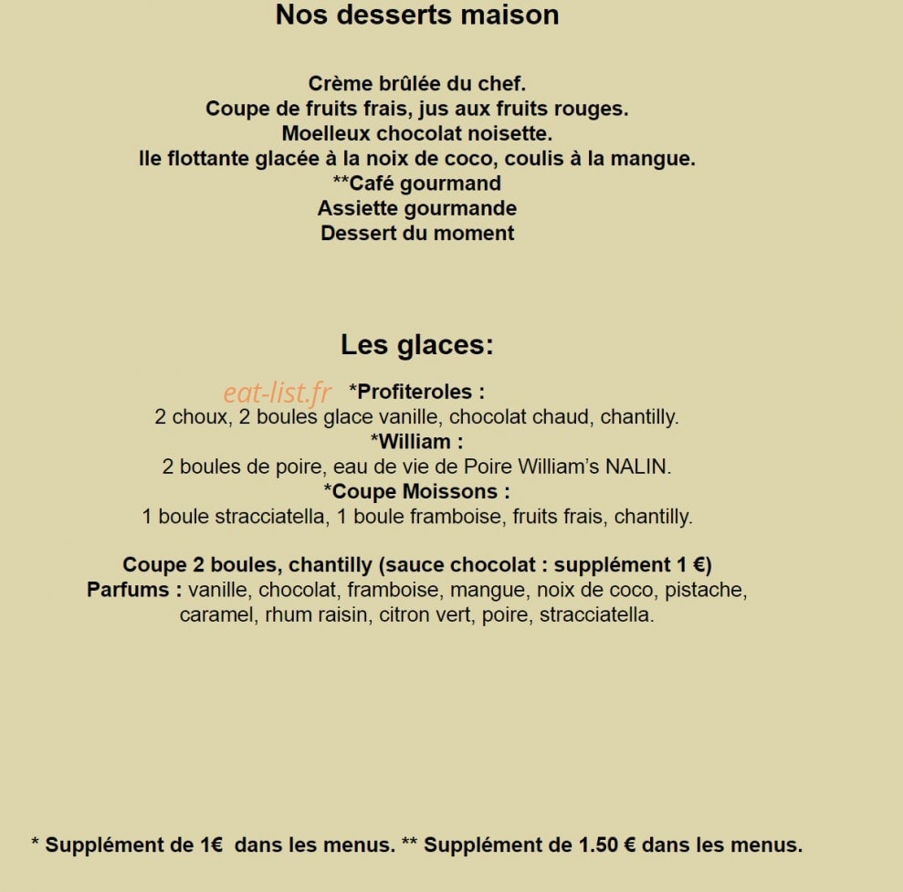 les Moissons — carte page 4
