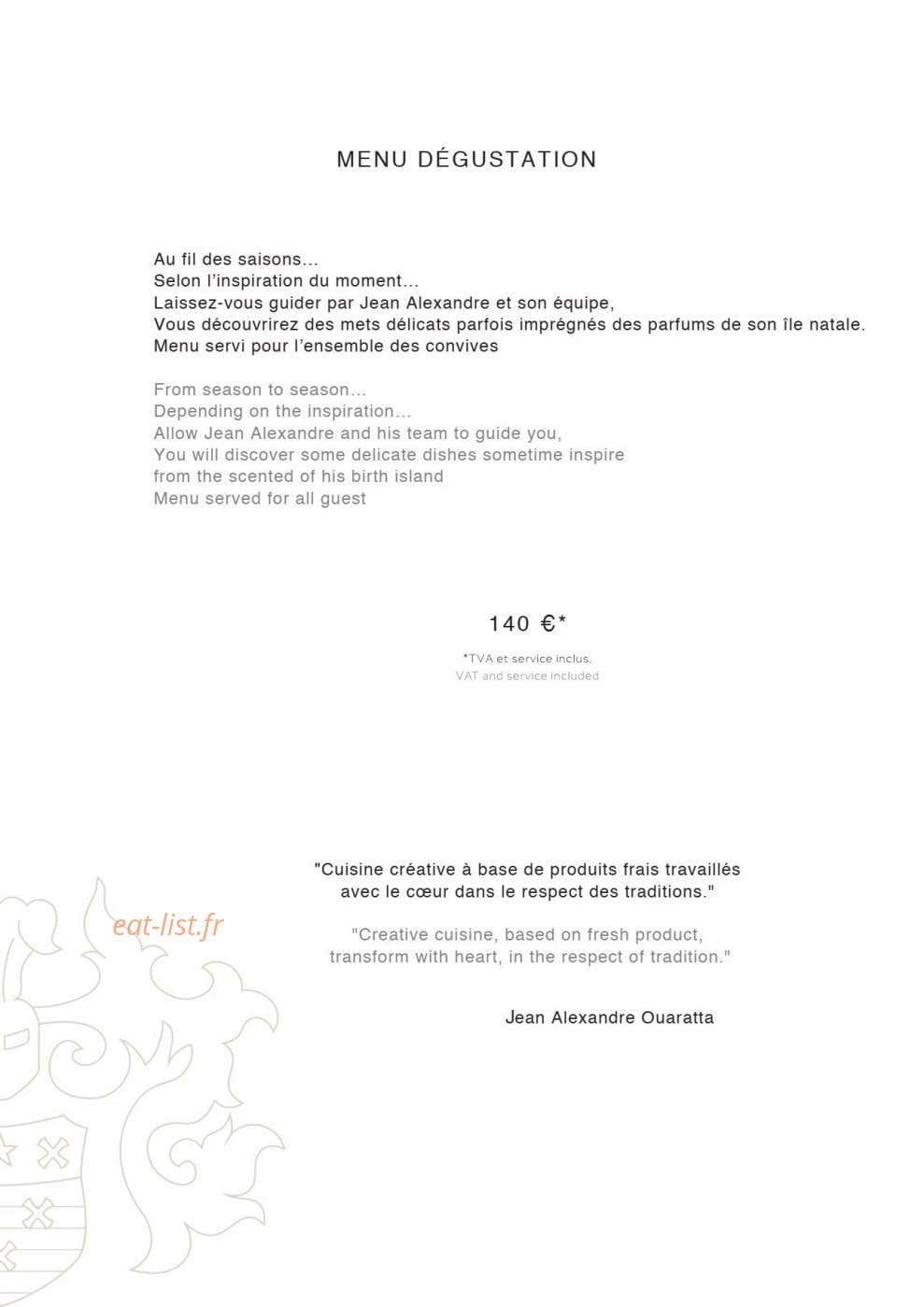 Château de Bagnols — carte page 5