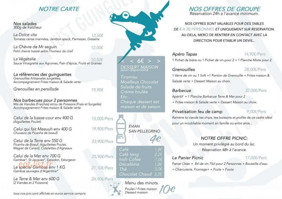 La rivière au bord de l’eau — carte page 1