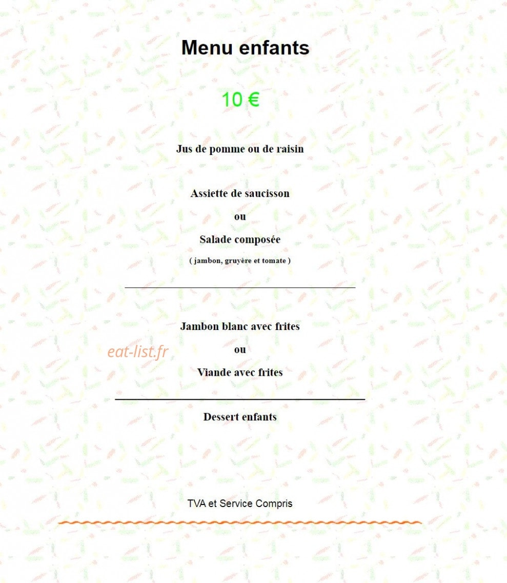 Le Cep Vert — carte page 13