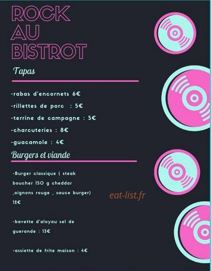 Brasserie Des Sports — carte page 1