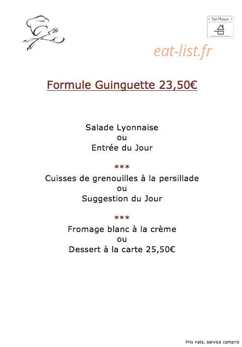 Le Clos des Plaines — carte page 2