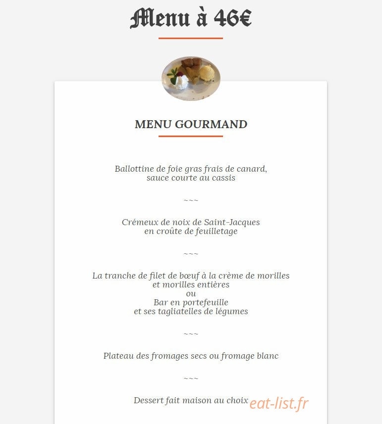 Auberge des aqueducs — carte page 5