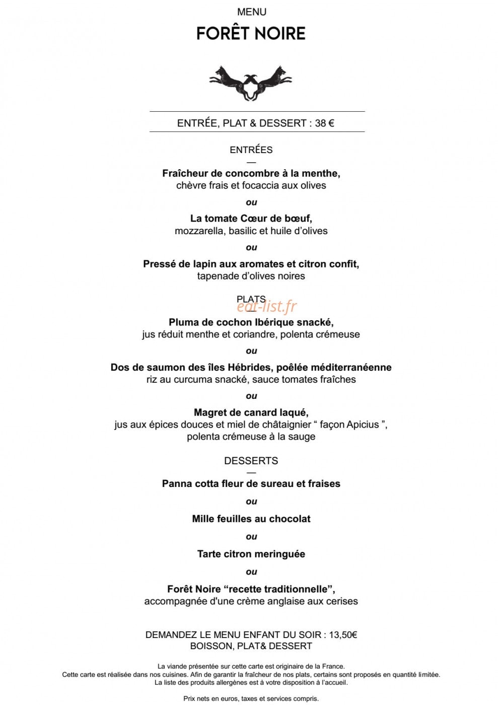 La Forêt Noire — carte page 7