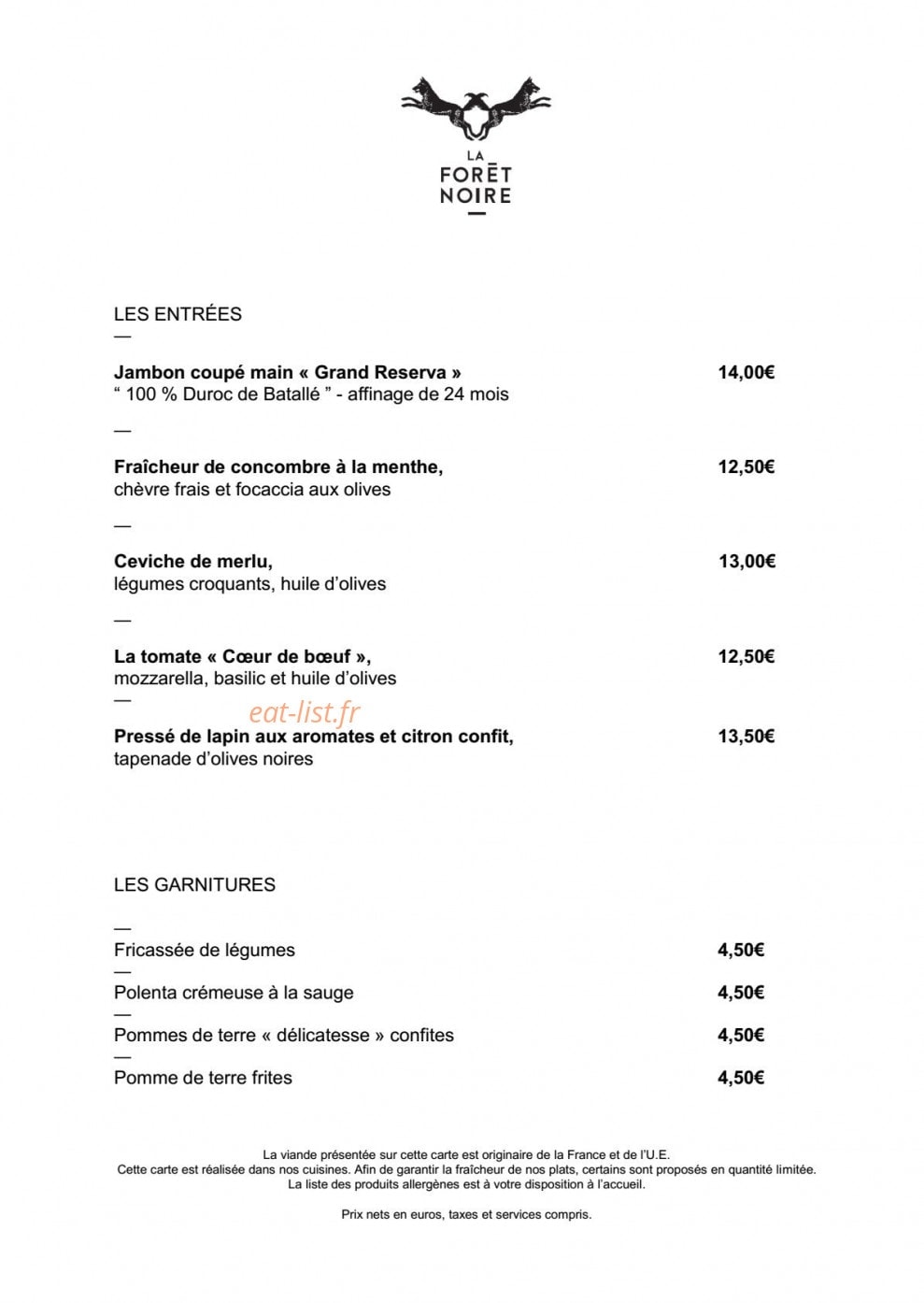 La Forêt Noire — carte page 2