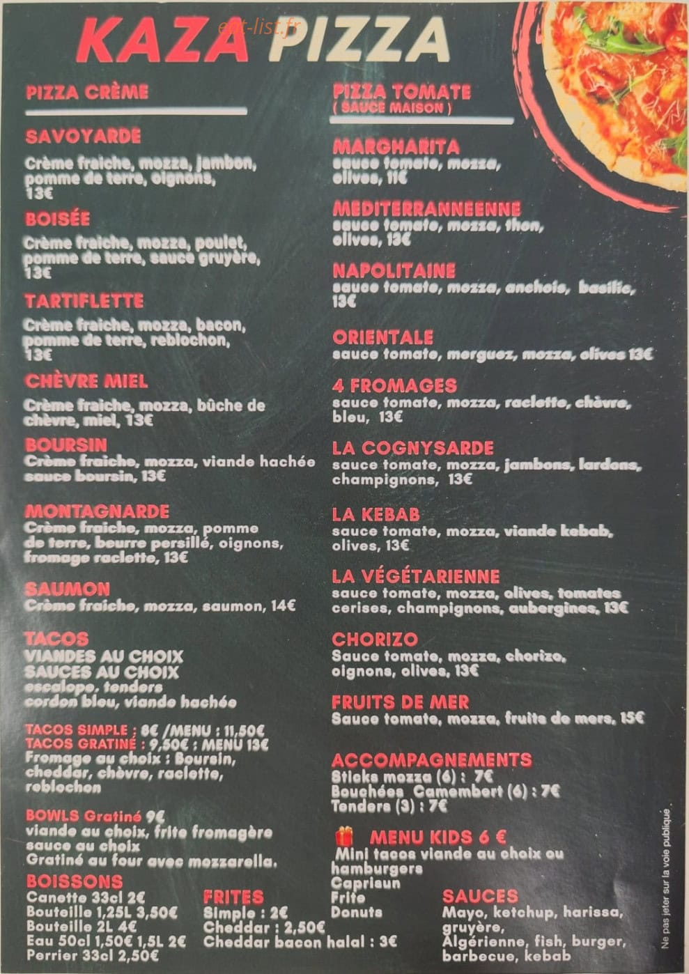 La Caverne — carte page 1
