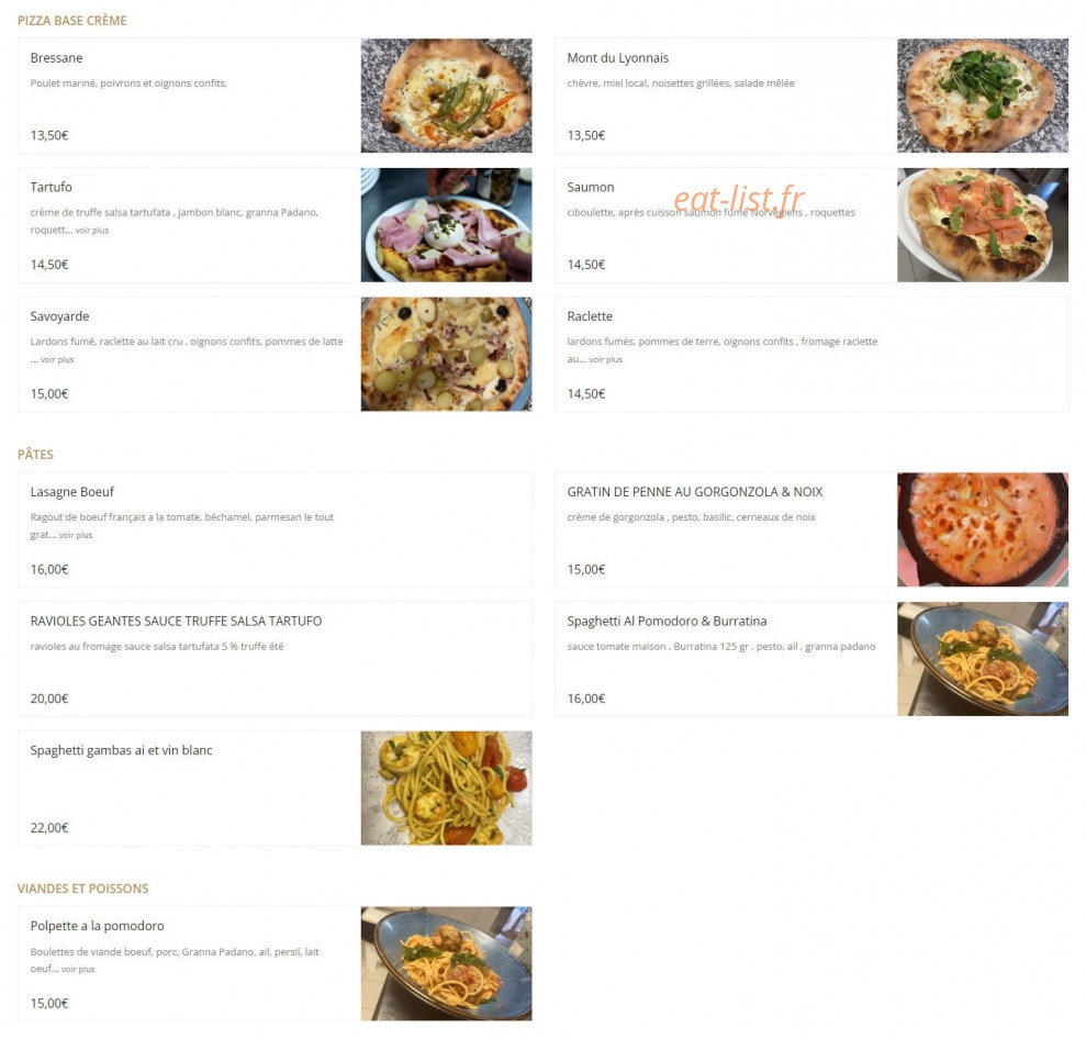Pepperoni — carte page 2