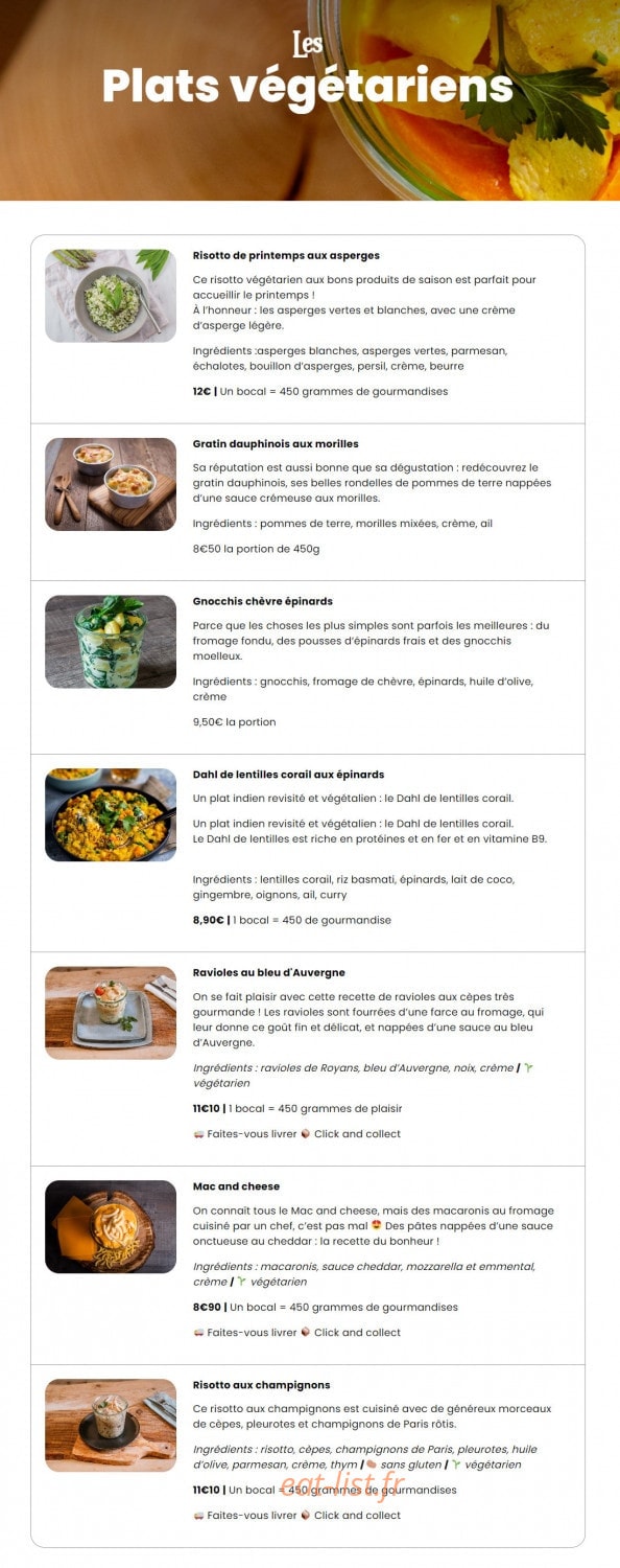 La petite ferme — carte page 4