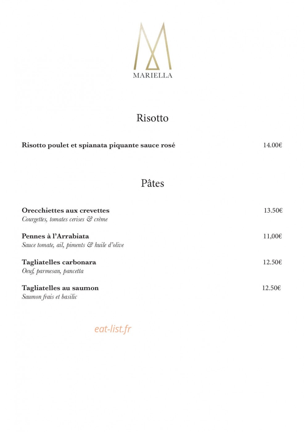 Mariella — carte page 5