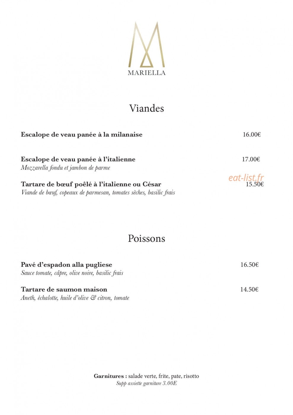 Mariella — carte page 6