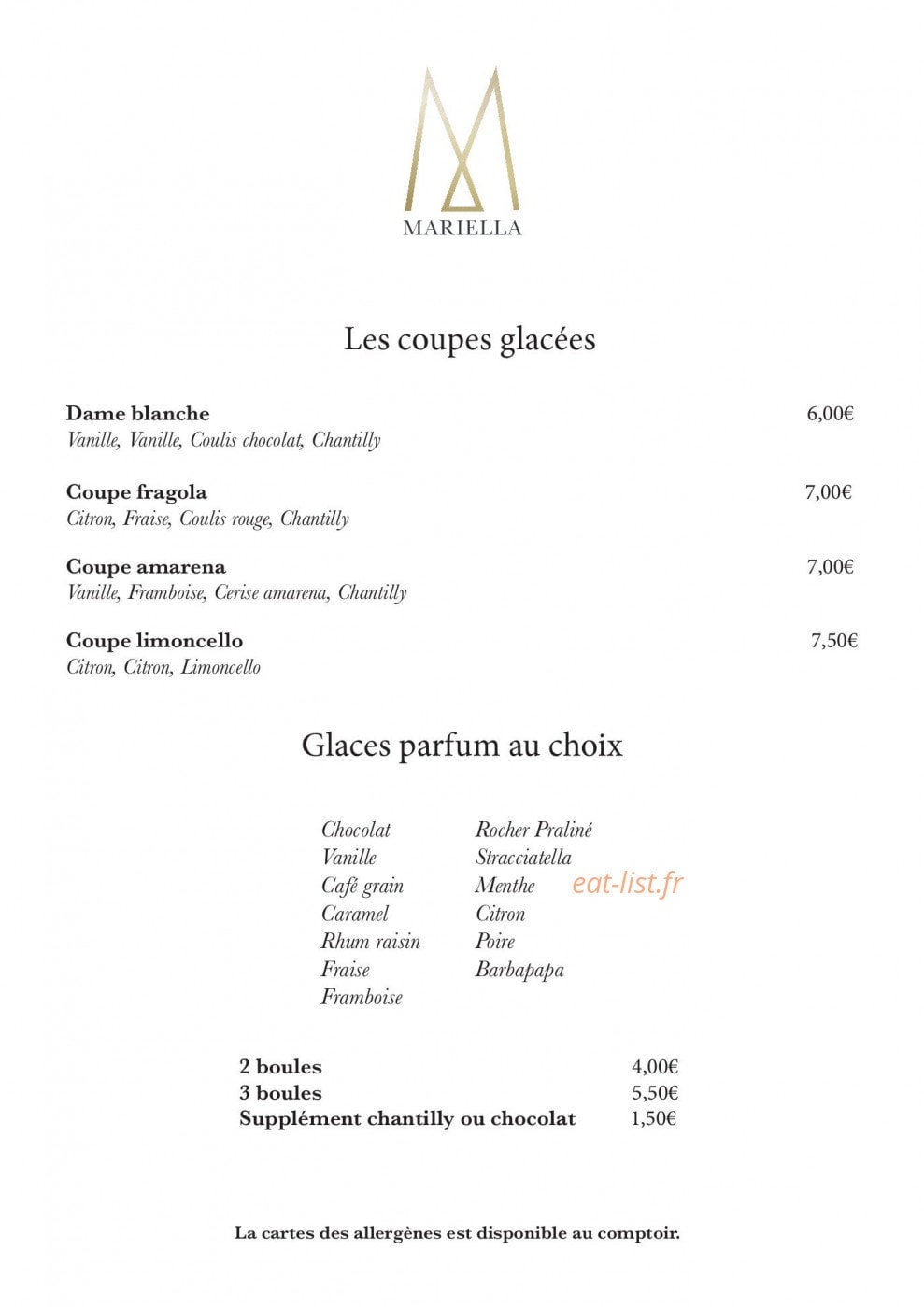 Mariella — carte page 10