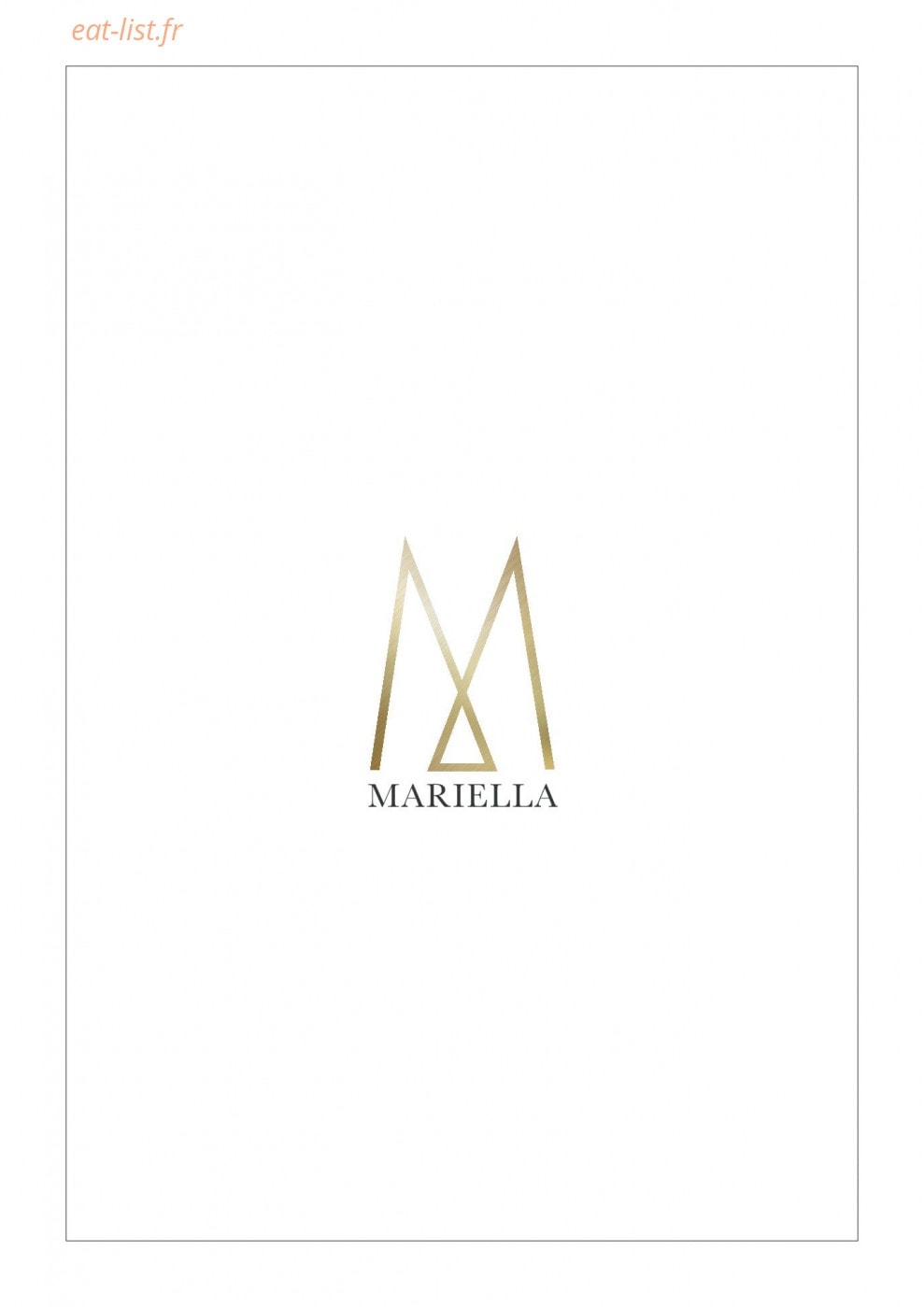 Mariella — carte page 1