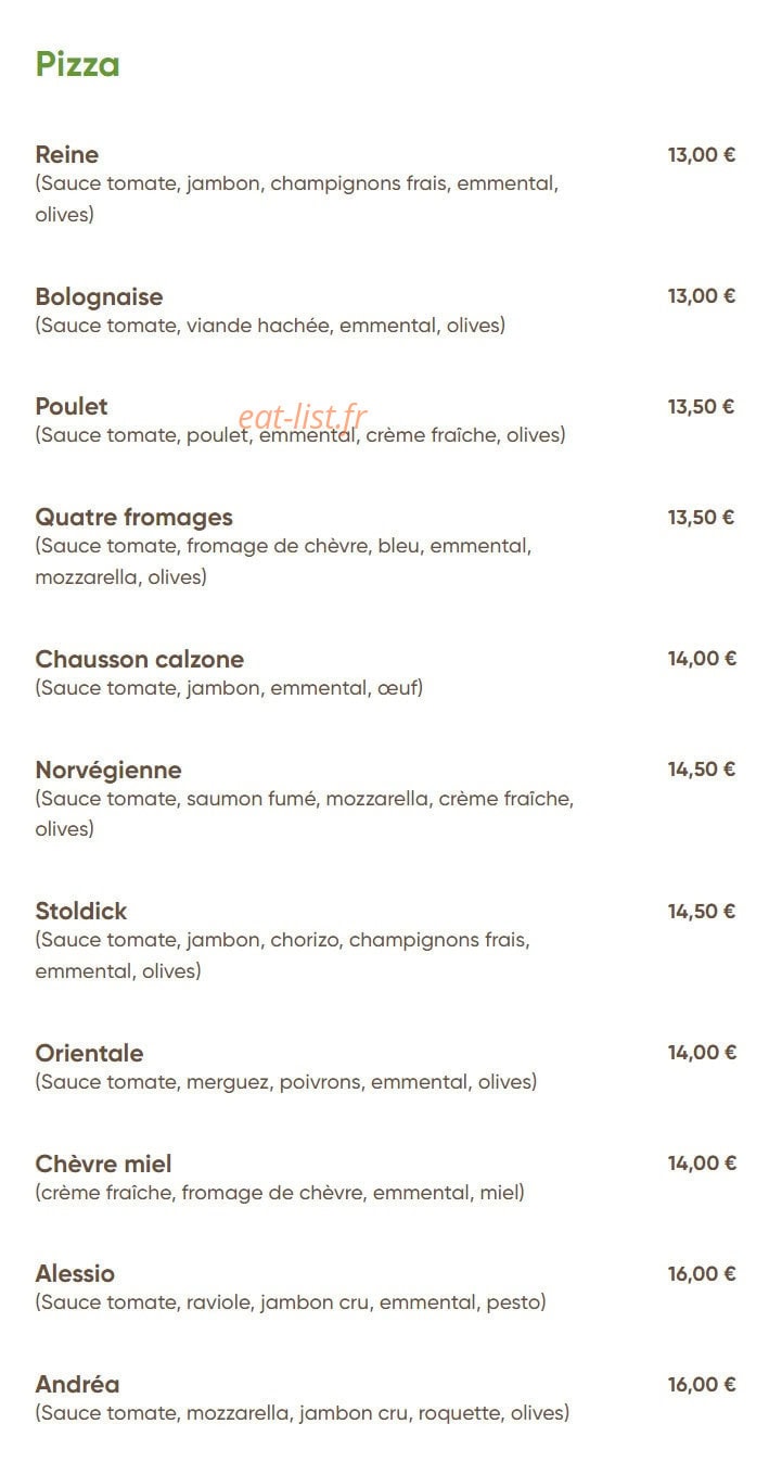Chez jonath — carte page 1