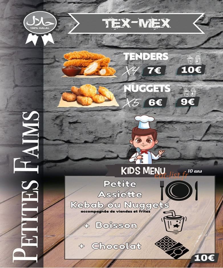 Familial Kebab — carte page 6