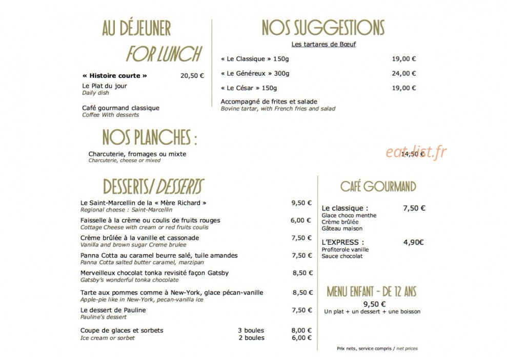 Gatsby — carte page 2