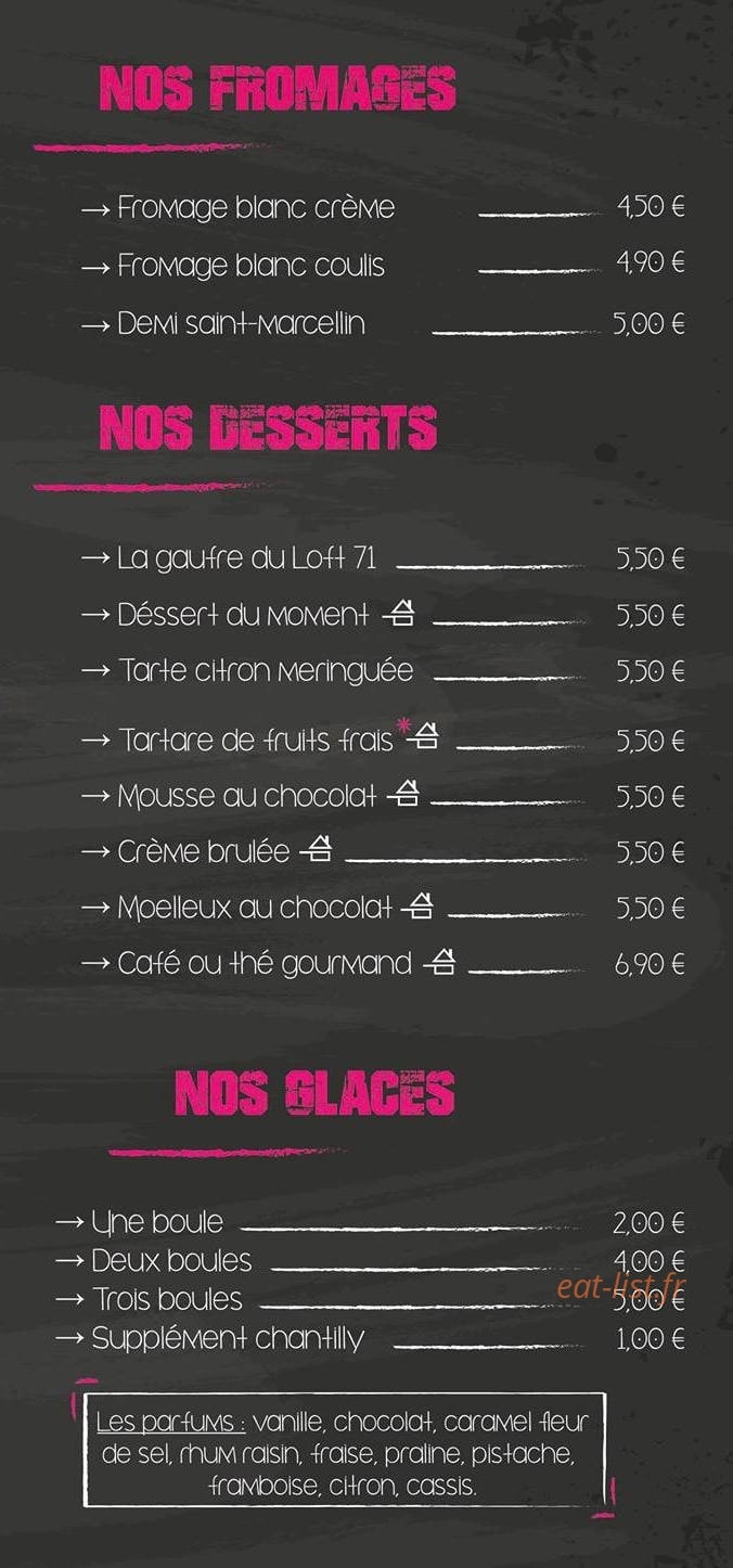 Le Loft — carte page 4