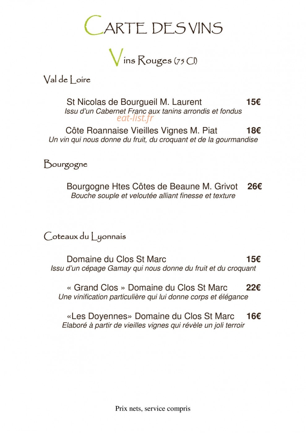 Caribou — carte page 7