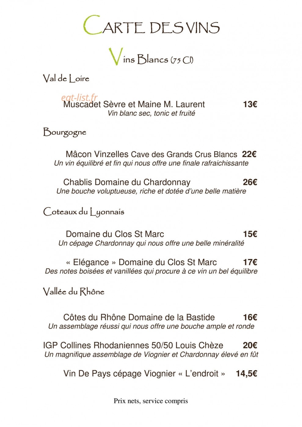 Caribou — carte page 9
