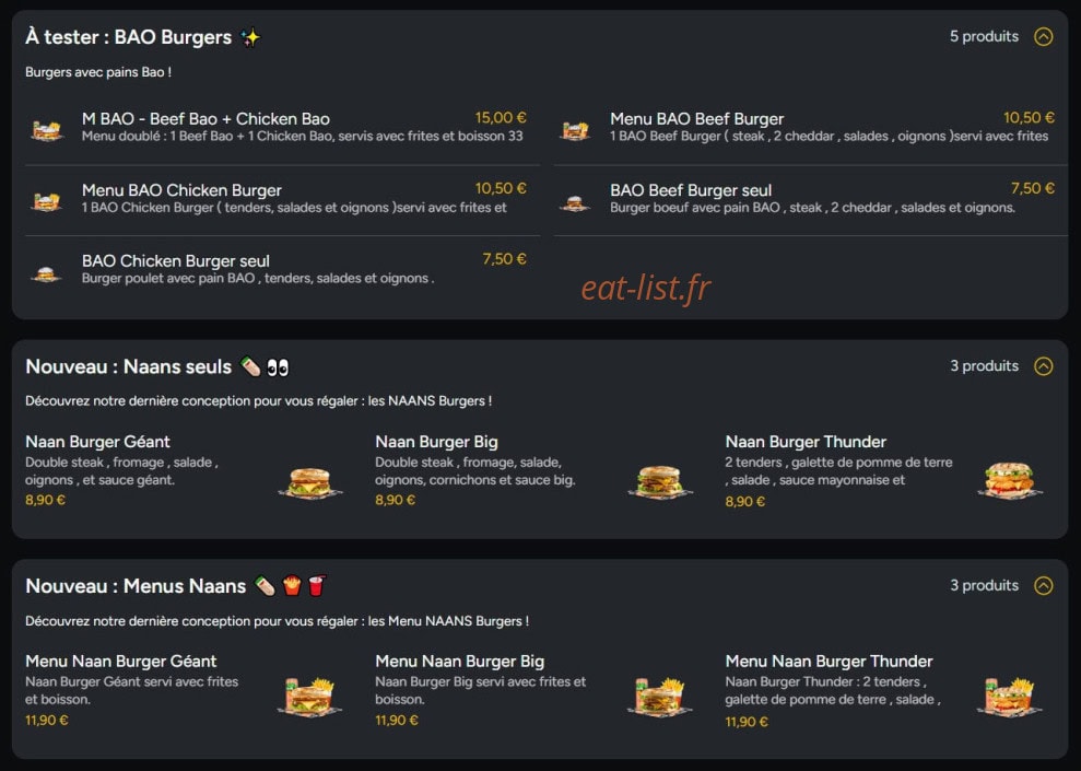 Big M — carte page 3