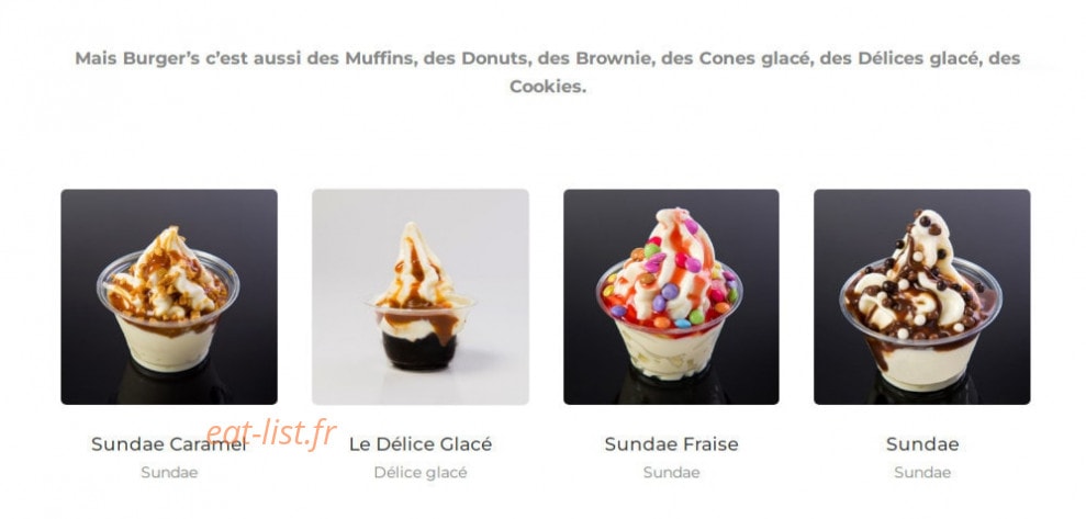 Burger'S — carte page 3