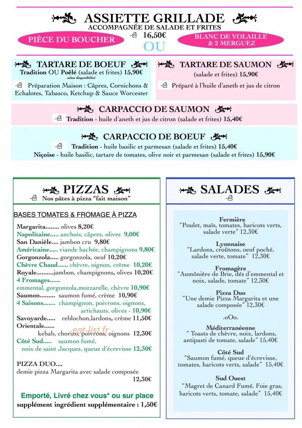 Coté Sud — carte page 3