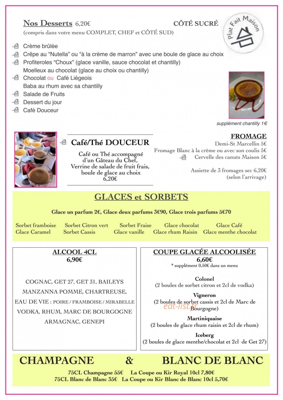 Coté Sud — carte page 4