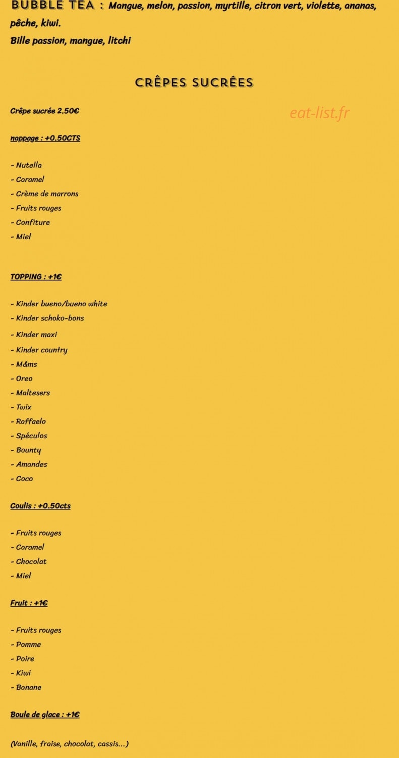 Crep'ry — carte page 7