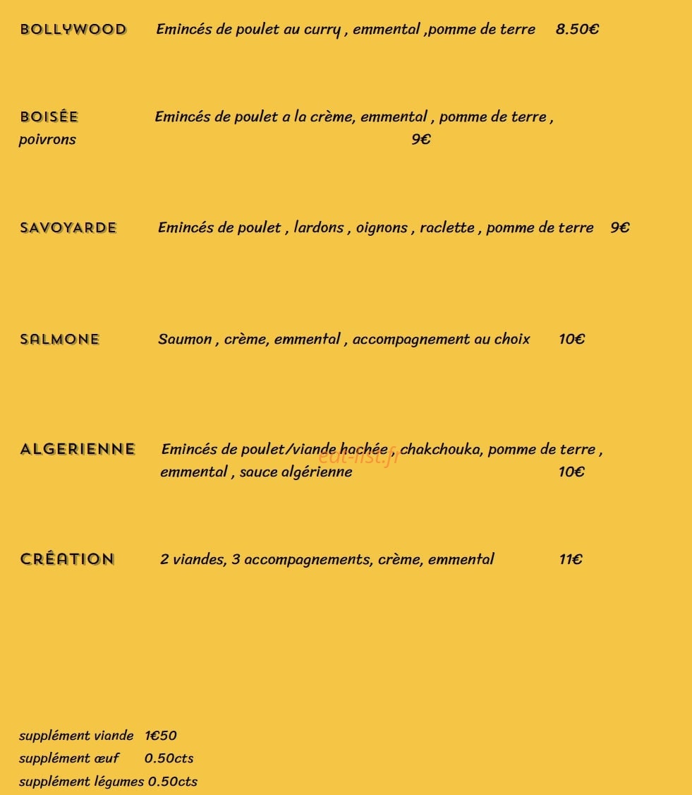 Crep'ry — carte page 4