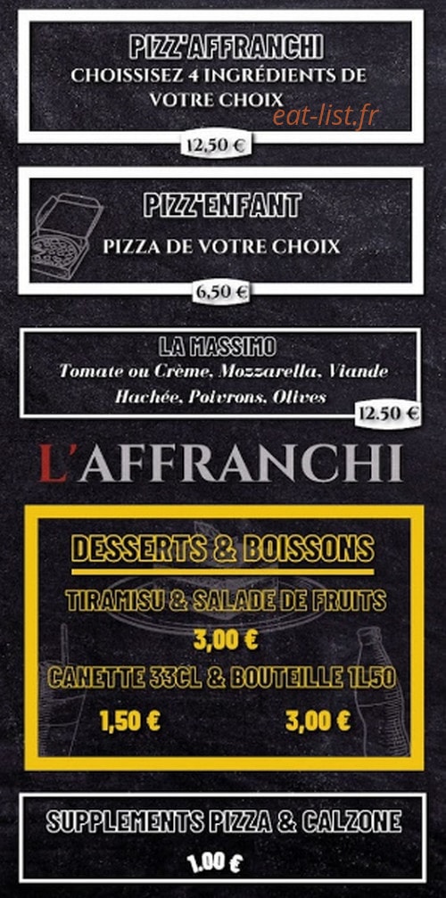 L'affranchi — carte page 2