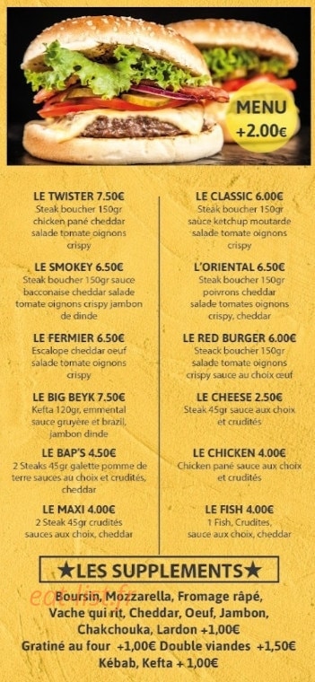 Lebeyk Tacos — carte page 4